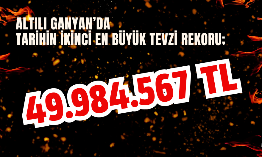 Altılı Ganyan’da Tarihin İkinci Tevzi Rekoru: 49.984.567 TL!
