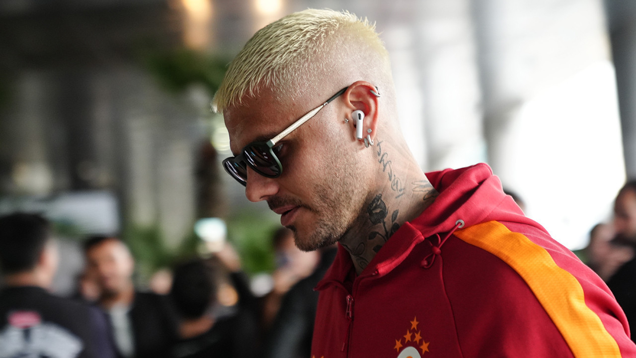 Icardi yeni saç stiliyle Hollanda’ya gitti